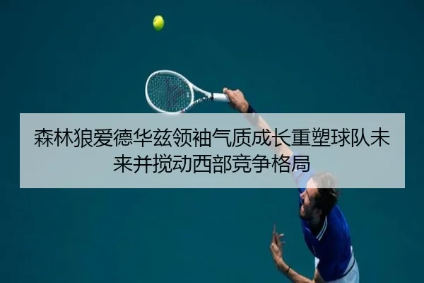 森林狼爱德华兹领袖气质成长重塑球队未来并搅动西部竞争格局